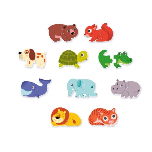 PUZZLE EDUCATIVOS DUO ANIMALES