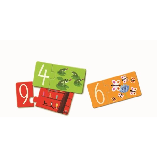 PUZZLE EDUCATIVO DÚO NÚMEROS