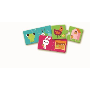 PUZZLE EDUCATIVO DÚO HABITAT