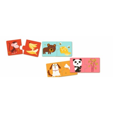 PUZZLE EDUCATIVO DÚO A COMER!