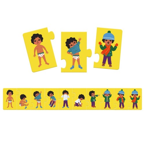 PUZZLE EDUCATIVO ME VISTO