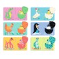 PUZZLE EDUCATIVO DÚO HUEVOS DIVERTIDOS