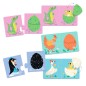PUZZLE EDUCATIVO DÚO HUEVOS DIVERTIDOS