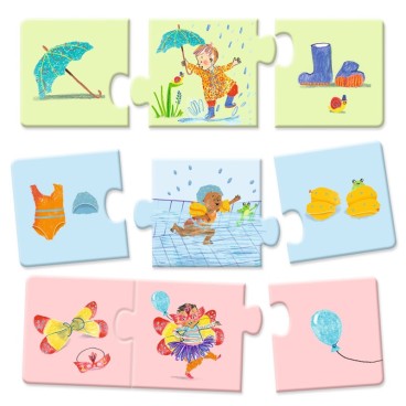 PUZZLE EDUCATIVO MI VIDA DIARIA