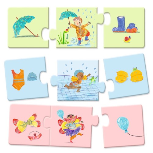 PUZZLE EDUCATIVO MI VIDA DIARIA