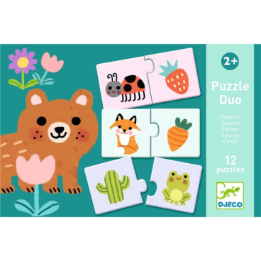 PUZZLE EDUCATIVO DÚO COLORES