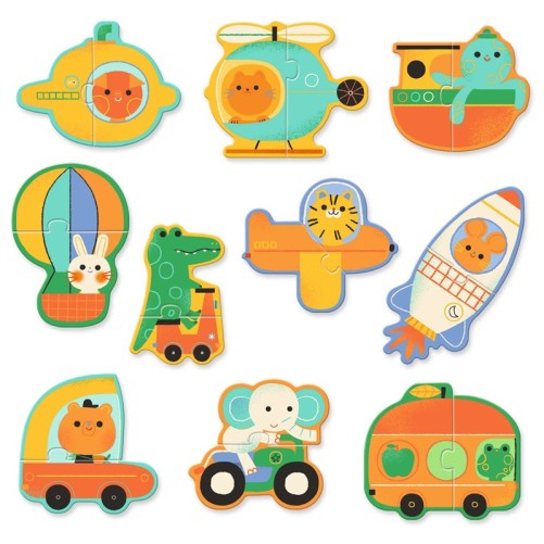 PUZZLE EDUCATIVO DÚO LOS NÚMEROS