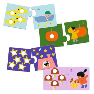 PUZZLE EDUCATIVO DÚO PRIMERAS CIFRAS