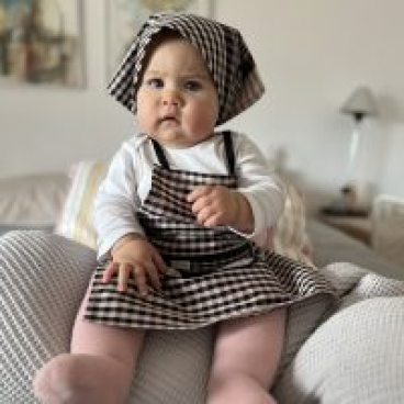 DELANTAL INFANTIL + PAÑUELO TOAST BABY