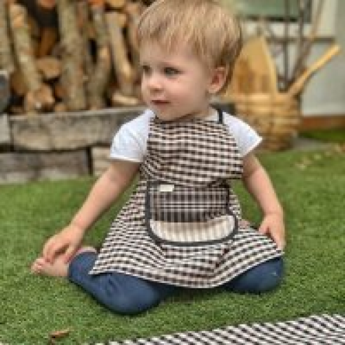 DELANTAL INFANTIL + PAÑUELO TOAST KIDS 1