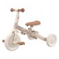 TRICICLO CON BARRA BLANCO FLORES LITTLE DUTCH