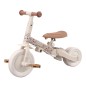TRICICLO CON BARRA BLANCO FLORES LITTLE DUTCH