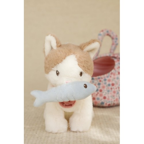 GATITO PELUCHE MARLEY CON BOLSA LITTLE DUTCH