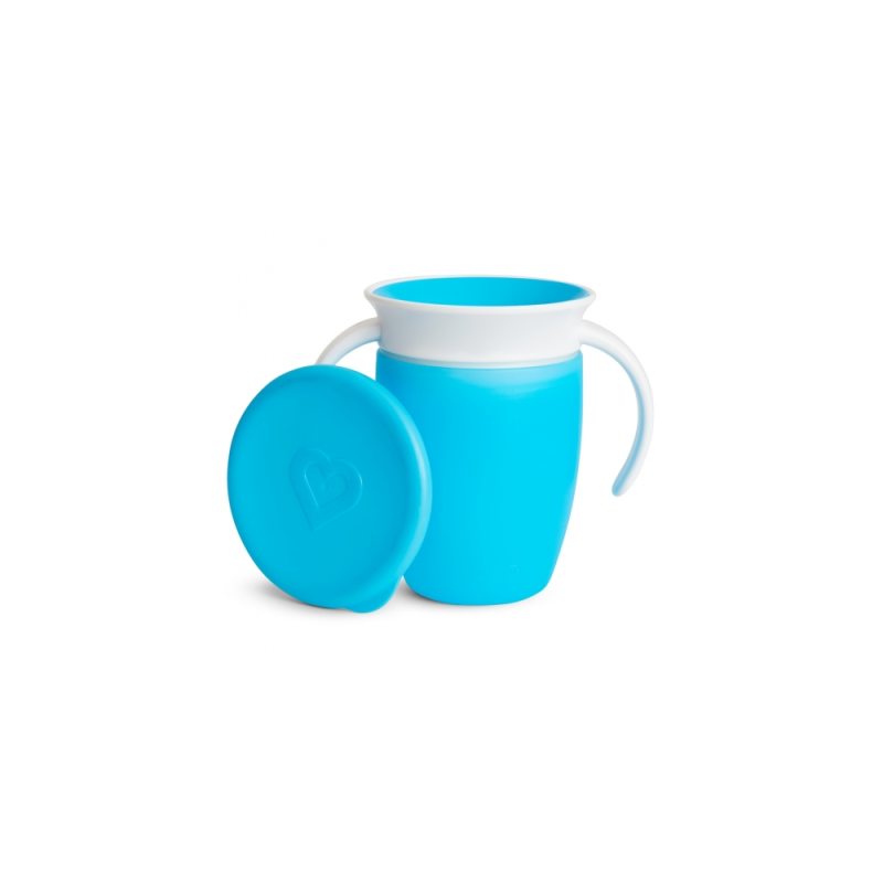 TAZA ANTIGOTEO AZUL 360º CON TAPA