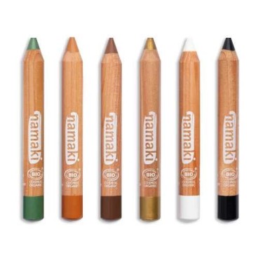 SET 6 LÁPICES MAQUILLAJE NAMAKI-VIDA SALVAJE