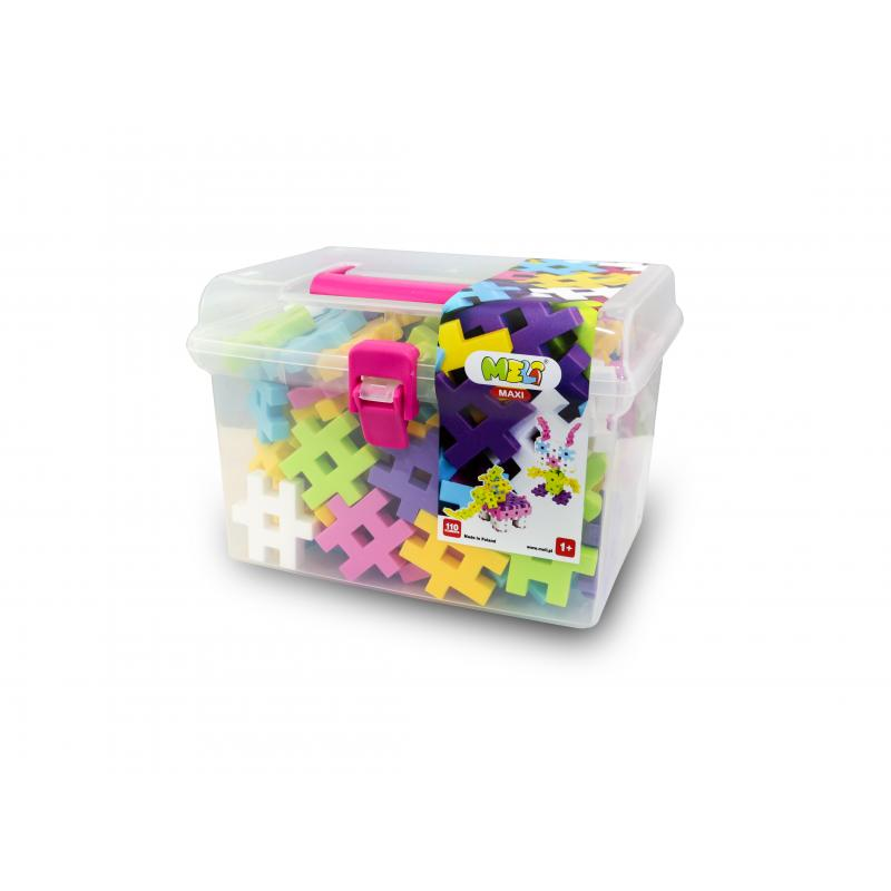 MELI MAXI PINK TRAVEL BOX 110 PIEZAS