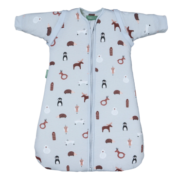 SACO DE DORMIR BEBÉ CON MANGAS - WINTER ANIMALS TOG 2.5
