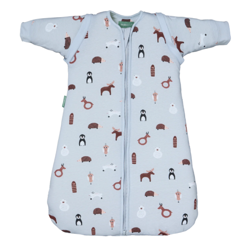 SACO DE DORMIR BEBÉ CON MANGAS - WINTER ANIMALS TOG 2.5