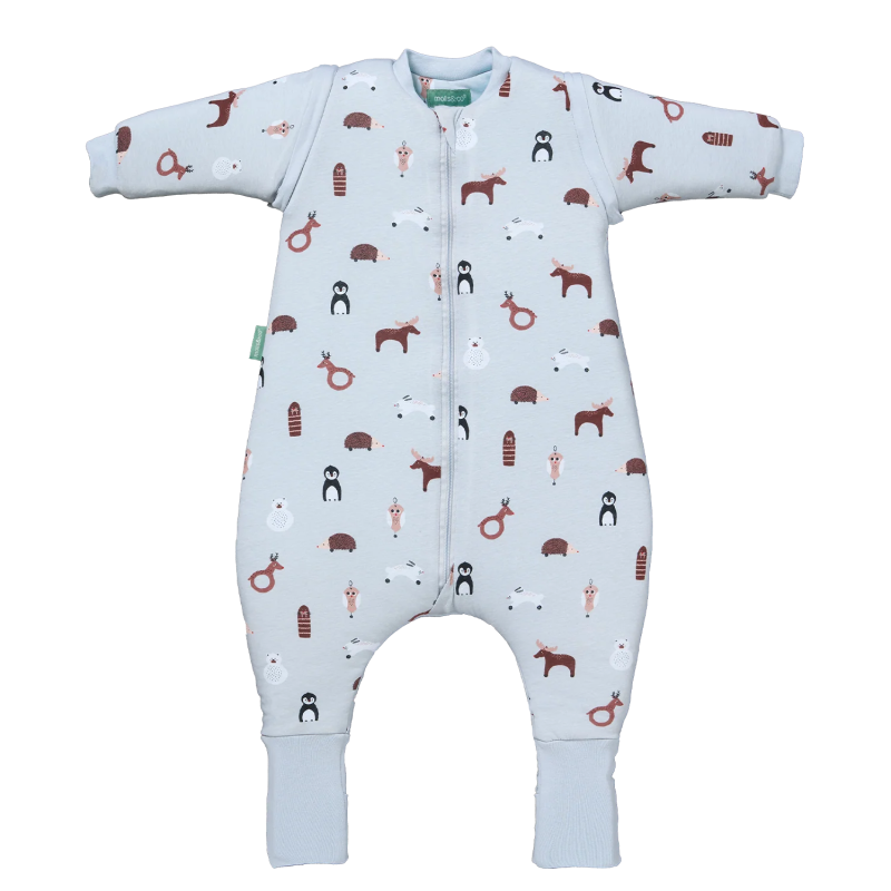 PIJAMA MANTA CON MANGAS Y CALCETINES ANTIDESLIZANTES - WINTER ANIMALS - TOG 2.5 PIJAMA MANTA CON MANGAS Y CALCETINES ANTIDESLIZANTES - WINTER ANIMALS - TOG 2.5