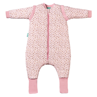 PIJAMA MANTA CON MANGAS Y CALCETINES ANTIDESLIZANTES - MISTY ROSE - TOG 2.5