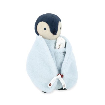 PINGÜINO DE PELUCHE BESUCÓN AZUL