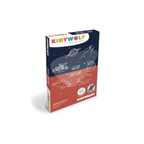 PLANTILLA KIDYDRAW DINOS/GALAXIA