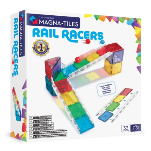 MAGNA-T RAIL RACERS SET 33 PIEZAS