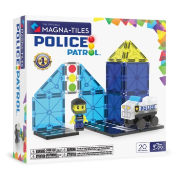 MAGNA-TILES POLICE PATROL SET 20 PIEZAS