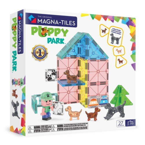 MAGNA-TILES PUPPY PARK SET 27 PIEZAS