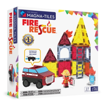 MAGNA-TILES FIRE RESCUE SET 27 PIEZAS