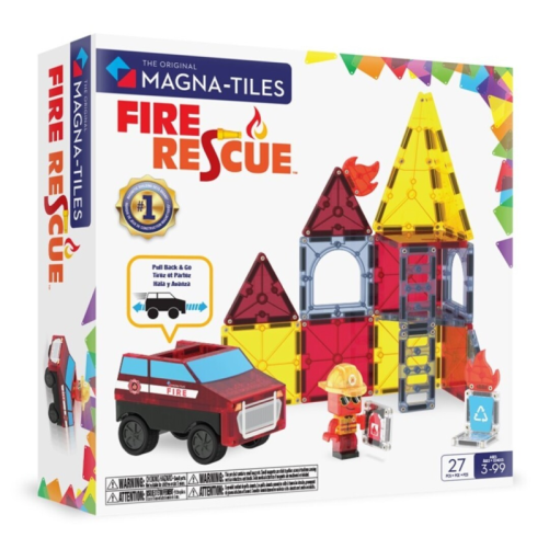MAGNA-TILES FIRE RESCUE SET 27 PIEZAS