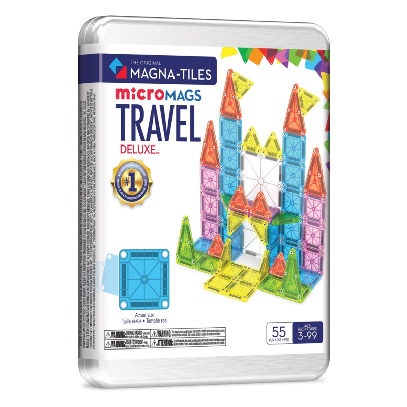 MAGNA-TILES MICROMAGS TRAVEL SET LUXE