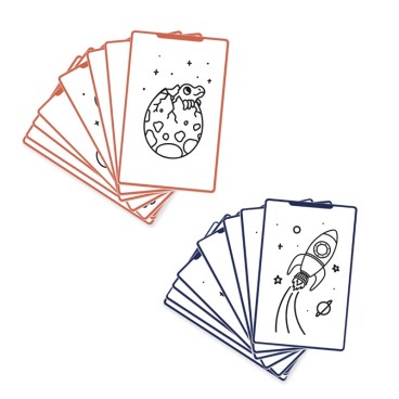 PLANTILLA KIDYDRAW DINOS/GALAXIA