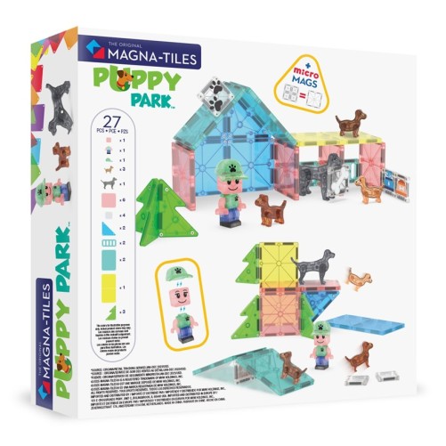 MAGNA-TILES PUPPY PARK SET 27 PIEZAS