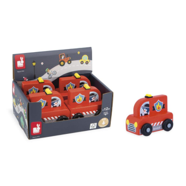 CAMIÓN DE BOMBEROS DE MADERA CIUDAD - CROSS ROADS