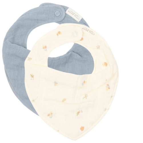 SET 2 BANDANAS MUSELINA FOREST TRE&AZUL