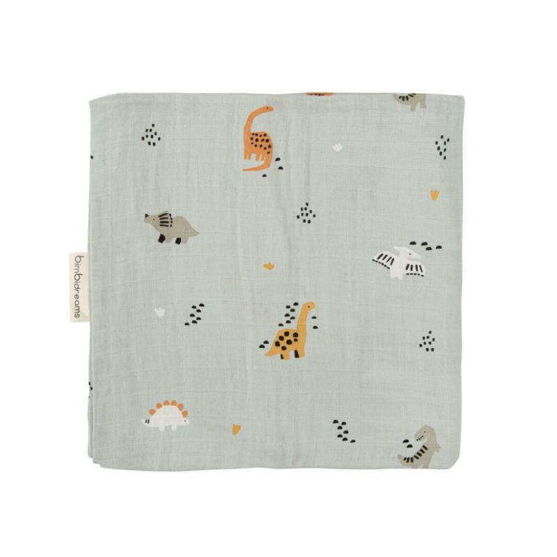 MUSELINA BAMBÚ 120X120 BRONTO B/GRIS