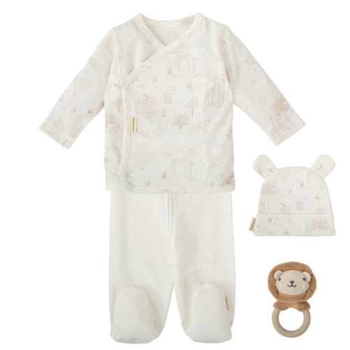 SET 4 PIEZAS NOE B/LINO