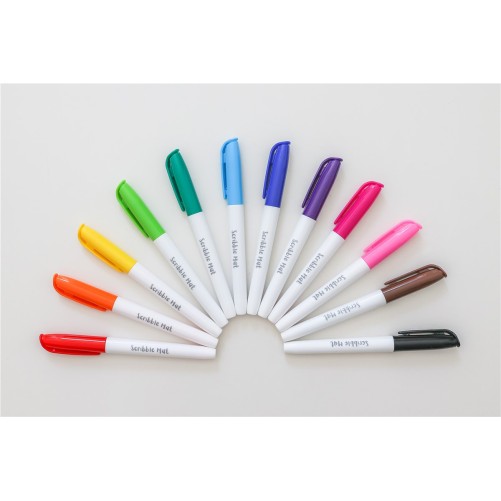 ESTUCHE CON 12 ROTULADORES SCRIBBLE