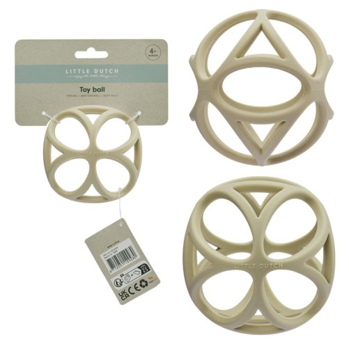 PELOTA SENSORIAL SILICONA ARENA LITTLE DUTCH