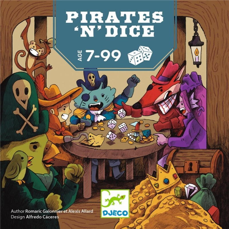 JUEGO DE DADOS PIRATES ´N´DICE DJECO