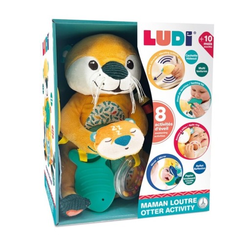 PELUCHE DE ACTIVIDADES NUTRIA LUDI