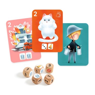 JUEGO DE DADOS PETS RESCUE DJECO