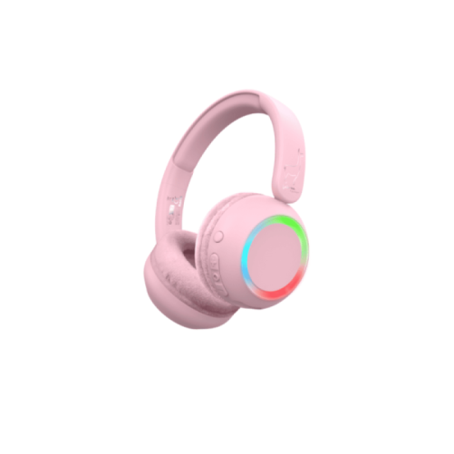 AURICULARES CON LUZ AMBIENTAL - ROSA