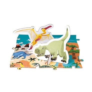 PUZZLE EDUCATIVO LOS DINOSAURIOS