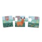 PUZZLE ANIMALES LAS HUELLAS