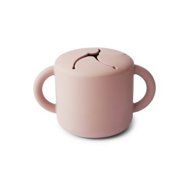 TAZA PARA SNACK SILICONA SOLID BLUSH