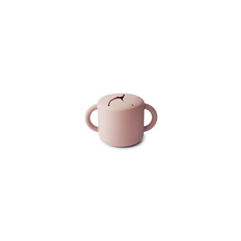 TAZA PARA SNACK SILICONA SOLID BLUSH