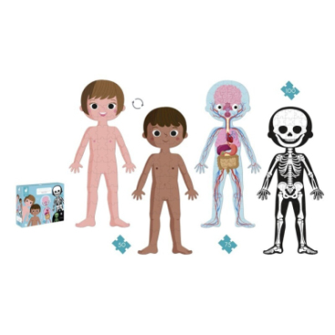 PUZZLE EDUCATIVO EL CUERPO HUMANO