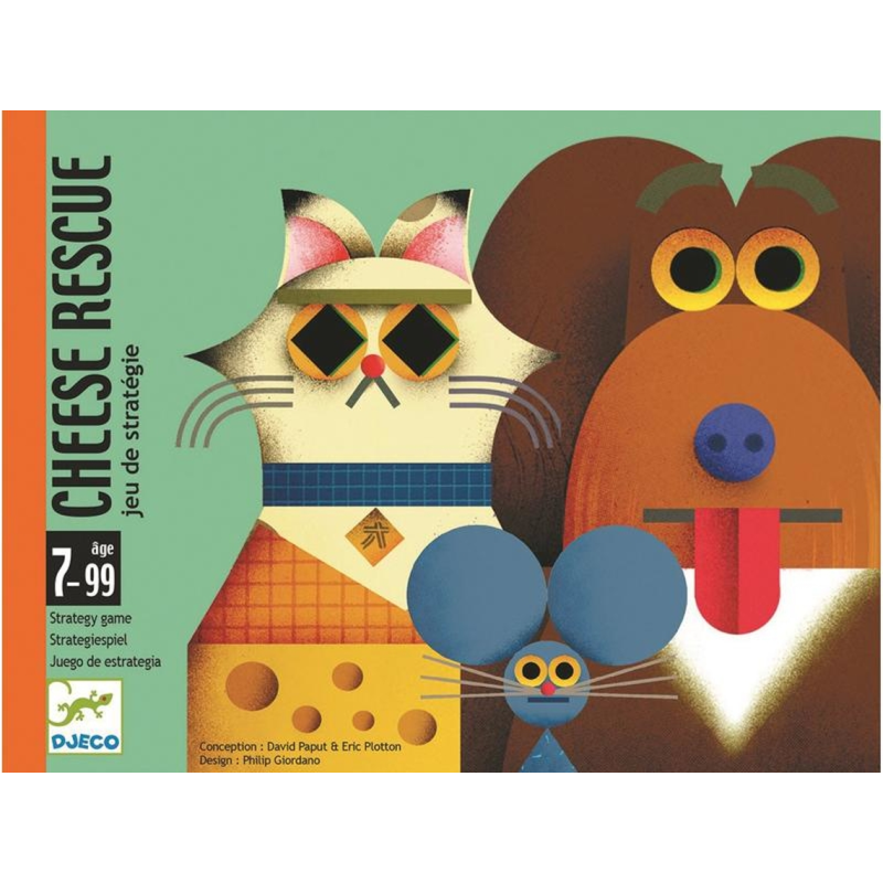 CARTAS CHEESE RESCUE DJECO